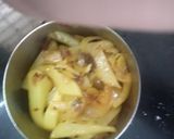A picture of step 5 of Potato fry.