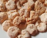 A picture of step 3 of Fried king prawns.