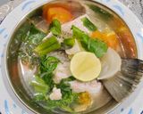 Foto langkah ke 5 dari resep Sup Ikan Kemangi.