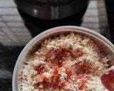 A picture of step 2 of Sabudana varai dosa.