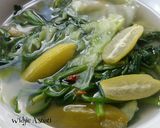 Foto langkah ke 2 dari resep Asem Kangkung Kubis Belimbing Wuluh.