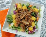 Foto del paso 5 de la receta: Ensalada templada de pulled pork con naranja