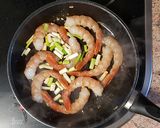 Foto del paso 2 de la receta Gambón con Setas al Aroma de Lima