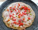 A picture of step 3 of Ragi Uttapam.