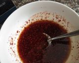 Hình bước làm 4 của món Gà viên sốt mật ong cay