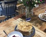 A picture of step 8 of Estonian Layered Honey Cake.