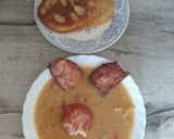1934. Vörös lencse főzelék füstölt hússal és sült füstölt karajjal ! recept fázis 6 fotója
