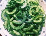 【鹹蛋苦瓜】的食譜步驟5照片