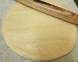 A picture of step 7 of Kaju Katli.