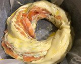 Foto del paso 5 de la receta: Roscón de salmón y queso crema en airfryer
