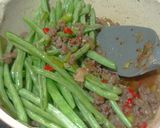 Foto langkah ke 4 dari resep Baby Buncis Cah Sapi.