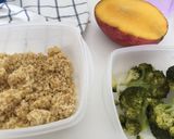 Foto del paso 1 de la receta Bulgur en ensalada con mango, brócoli y aguacate