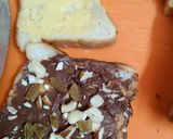 A picture of step 2 of Chocolate sandwich.
