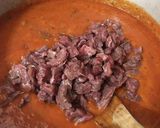 Foto del paso 4 de la receta: Fideos cinta con bolognesa a cuchillo