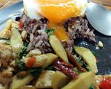 รูปขั้นตอนการทำที่ 6 ของ กะเพราไก่ใส่หน่อไม้