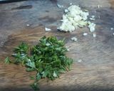 A picture of step 2 of Garlic bread.