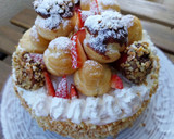 Foto del paso 8 de la receta: Tarta de nata y fresas