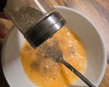 Air Fryer-Tojásos-sonkás tortilla recept fázis 2 fotója
