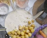 Foto langkah ke 3 dari resep Hummus (Kichererbsen-Dip).