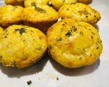 A picture of step 8 of Garlicky Sausage Muffins.