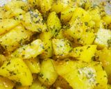 A picture of step 6 of Sesame chilli potato.