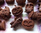 Kakaós kanalas "halloween" muffin 🥂 recept fázis 4 fotója