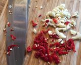 Hình bước làm 3 của món Củ cải trắng trộn chua cay