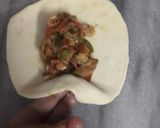 A picture of step 8 of Chicken veggies momos.