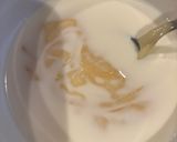 A picture of step 2 of Vietnamese Silken Tofu with Brown Sugar Syrup and Tapioca Pearls.