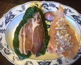 A picture of step 2 of California Farm Swiss Chard Chicken Rolls.