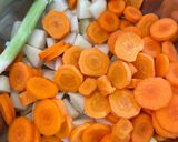 Tárkonyos karalábéleves darálthússal recept fázis 1 fotója