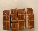 Une image de l'étape 1 de Tofu frit et sauce de cacahuète.