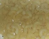 A picture of step 2 of Macroni cream salad.