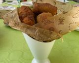 Foto del paso 11 de la receta: Croquetas Variadas, cecina, jamón ibérico, pollo, calçots y de chistorra con huevo frito😜😜😜😜