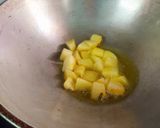 A picture of step 1 of Spiced Turnip Masala.