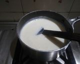 A picture of step 3 of Hot white chocolate.