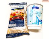 รูปขั้นตอนการทำที่ 1 ของ 🍶โยเกิร์ต​มูสลี่ผลไม้รวม🌾(Mixed Fruit Muesli Yogurt)