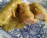 Foto del paso 5 de la receta: Pechugas de pollo rellenas de surimi de cangrejo