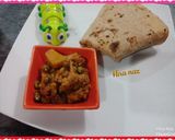 A picture of step 5 of Gobi_Matar_Alo_ki_Sabzi.