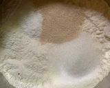 A picture of step 1 of Plantain puff puff.