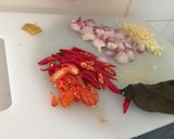 Foto langkah ke 2 dari resep Mangut ikan Pari Asap.