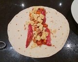 A picture of step 4 of Breakfast Wraps (Meal prep).