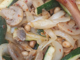 Chilis mogyorós csirke, piri piri mogyis tésza tojtoj rizs⛩🧧