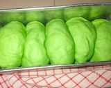 Foto langkah ke 6 dari resep Roti sobek kukus isi coklat.