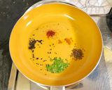 A picture of step 1 of Spicy Murmura Chaat.