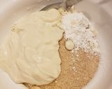 Une image de l'étape 1 de Muffins vegan aux pépites de chocolat.