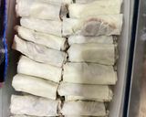 A picture of step 2 of Vietnamese Fried Spring Rolls (Chả giò rế / Nem rán).
