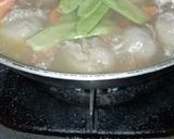 Foto langkah ke 3 dari resep Sup Bakso Kapri Makaroni.