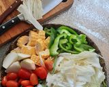 Hình bước làm 1 của món Rau củ sốt chua ngọt