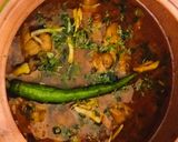 A picture of step 5 of Murgh cholay.
